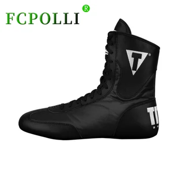 Profesionálne Boxerské Unisex Topánky Značky Dizajnér Zápas Obuv Muži Ženy Kvalitné Športové Topánky Pary Značky Zápas Topánky