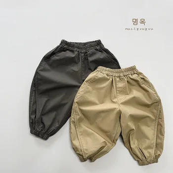 Chlapčenské nohavice, bežné kórejská verzia detské oblečenie, dievčenské detské nohavice