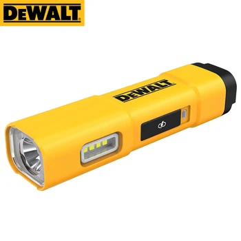 DEWALT DCL183 LED Baterka IP54 3-Druhy Mieste Bočné Osvetlenie S Opasok & Háčik Svetlomet, Vrátane USB Nabíjací Kábel