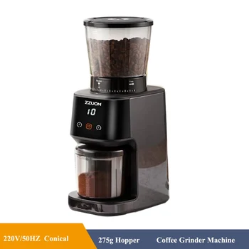 Elektrický mlynček na Kávu 165W Kužeľový mlynček na Kávu miller 420 Materiál z Nehrdzavejúcej Ocele 31 úrovni