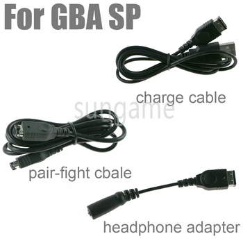 10pcs Nabíjačku USB Káblik Pre GBA SP Plnenie Párovanie Slúchadlá Konverzný Kábel Kábel Príslušenstvo