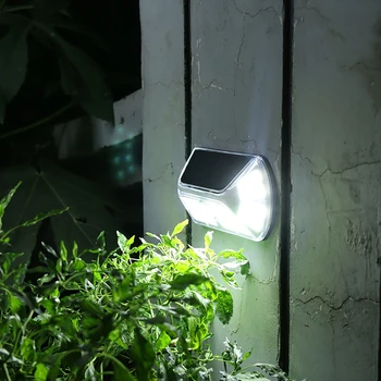 LED Solárne Nástenné Svietidlo Ľudské Telo Indukčné IP65 Nepremokavé Vonkajšie Lampy Lítiová Batéria 3,7 V 1200mA So Záhradou Parkové Osvetlenie