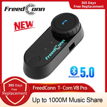 FreedConn Pôvodné T-COMVB Bluetooth palubného telefónu Motocyklové Prilby Bezdrôtový Headset Intercom pre 2 Rider+FM Rádio+Tvrdé Mäkké Mic