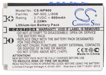 OrangeYu 600mAh Batérie pre VIVITAR V45, V55, V60, V65,V7, ViviCam 3830, 3830S, 3945, 3945S, 5105S, 5300, 5340, 5340s, 7100S