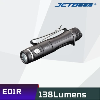 JETbeam E01R LED Lantren 135Lumens CREE XP-G2 LED USB Nabíjateľné Trcoh Ľahké Prenosné LED Baterka