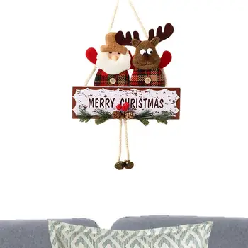 Vianočné Vitajte Znaky Tvorivého Hangable Vianočný Dekor Dverí Multi-použitie Vianočný Stromček, Prívesky, Flexibilné Veselé Vianoce Stenu