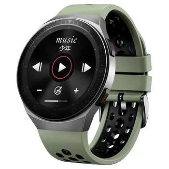 MT3 8G Pamäť Hudba Smart Hodinky Mužov Bluetooth Hovor plne Dotykového Displeja Vodotesný Smartwatch Nahrávanie Funkcia Športový Náramok
