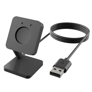 USB Nabíjací Dok Stojan Napájací Adaptér pre HuaweiBand 7/6/6 Sledovať Fit Dropship