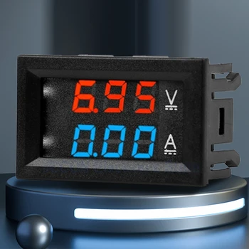 Digitálny Napätie Prúd Tester DC0-100V 10A 50A 100A Volt-Ammeter 0.56 palcový LED Displej s Vysokou Presnosťou pre Domáce Kancelárie