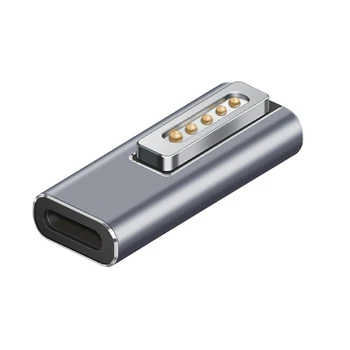 Magnetické USB C PD Adaptér Typu C Konektor pre Rýchle Nabíjanie Údaje pre MacBook Air/Pro