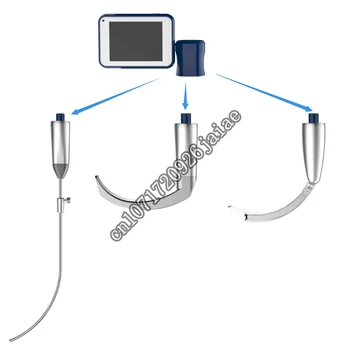 3 in 1 multifunkčné opakovane video laryngoscope pevné stylet nastaviť anestézii ťažké dýchacích ciest intubácie riadenia