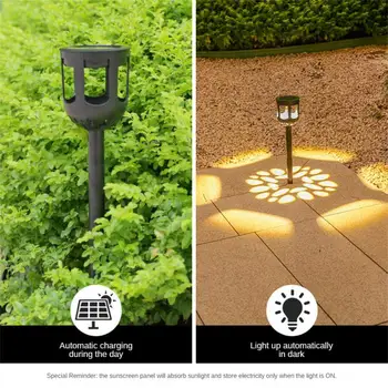 LED Solárne Zem Plug Svetlo Trávnik na Čítanie Tvorivé Packa Tvar Nepremokavé Nádvorie Park Záhradné Schodisko Dekoratívne Osvetlenie