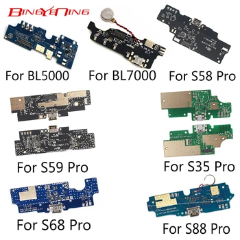 DOOGEE BL7000 S35 Pro S58 Pro USB Rada Nabíjací Port Rada Modul S Mic+Vibrátor Pre S59 Pro S68 Pro S88 Pro Rada