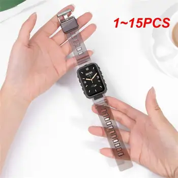 1~15PCS Transparentné Popruh pre Mi Kapela 8 7 Ochranné Hrany Náramok Náramok Pre Miband 7pro Smart Watchband