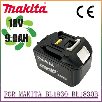 Nové Makita Nahradenie 18V 9.0 Ah Batérie Pre BL1830 BL1830B BL1840 BL1840B BL1850 BL1850B nabíjateľnú batériu, LED indicateur