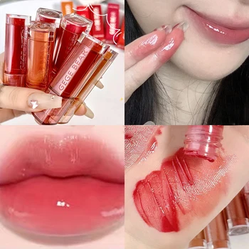 Kórejské Ženy Rúže Zrkadlo Ružová Lip Glaze Hydratačný Lesk Na Pery Nepremokavé Dlhotrvajúci Make Up A Rúž Ženskú Krásu Lip Make-Up