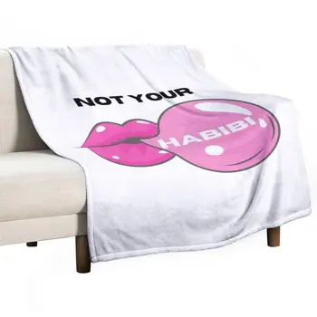 Nové Nie Habibi - T-shirt dievčenskú habibi Hodiť Deky alebo Giant Gauč Deka posteľ prehoz