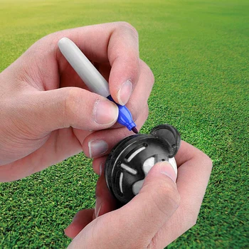 Praktické Golfs Loptu Ploter Jednoduché Používanie Prenosných Loptu Line Forma Pre Golfs Loptu