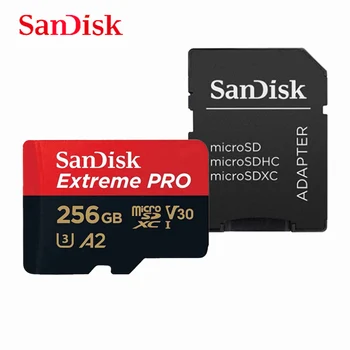 SanDisk Extreme PRO Micro SD Karty 128 GB 64 GB 32 GB, 512 gb diskom 256G 400G Micro SD 1 TB Flash Pamäťové Karty SD U3 4K V30 TF Karty Microsd