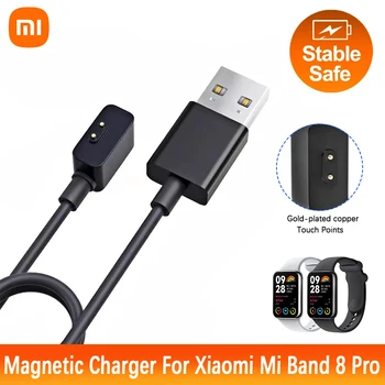 USB Magnetická Nabíjačka Pre Xiao Mi Kapela 8 Pro Nabíjací Kábel MiBand 8 Smart Hodinky Dock Nabíjací Adaptér Náramok Power Kábel Line