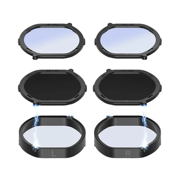 VR Predpis Šošovky Pre PS VR2 Objektív Krátkozrakosť Anti Modré Okuliare, Rýchle Rozoberať Ochrany Rám Pre PSVR2 Auta
