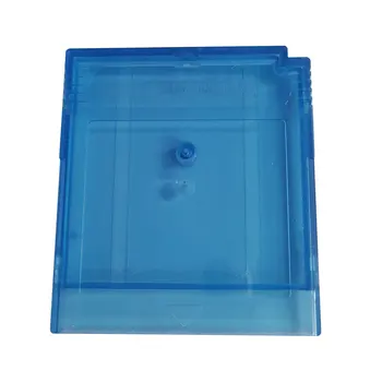 10 KS priehľadný Plastový Prípadoch GB Pre Hry, Karty nábojovej schránky Krištáľovo Modré Shell
