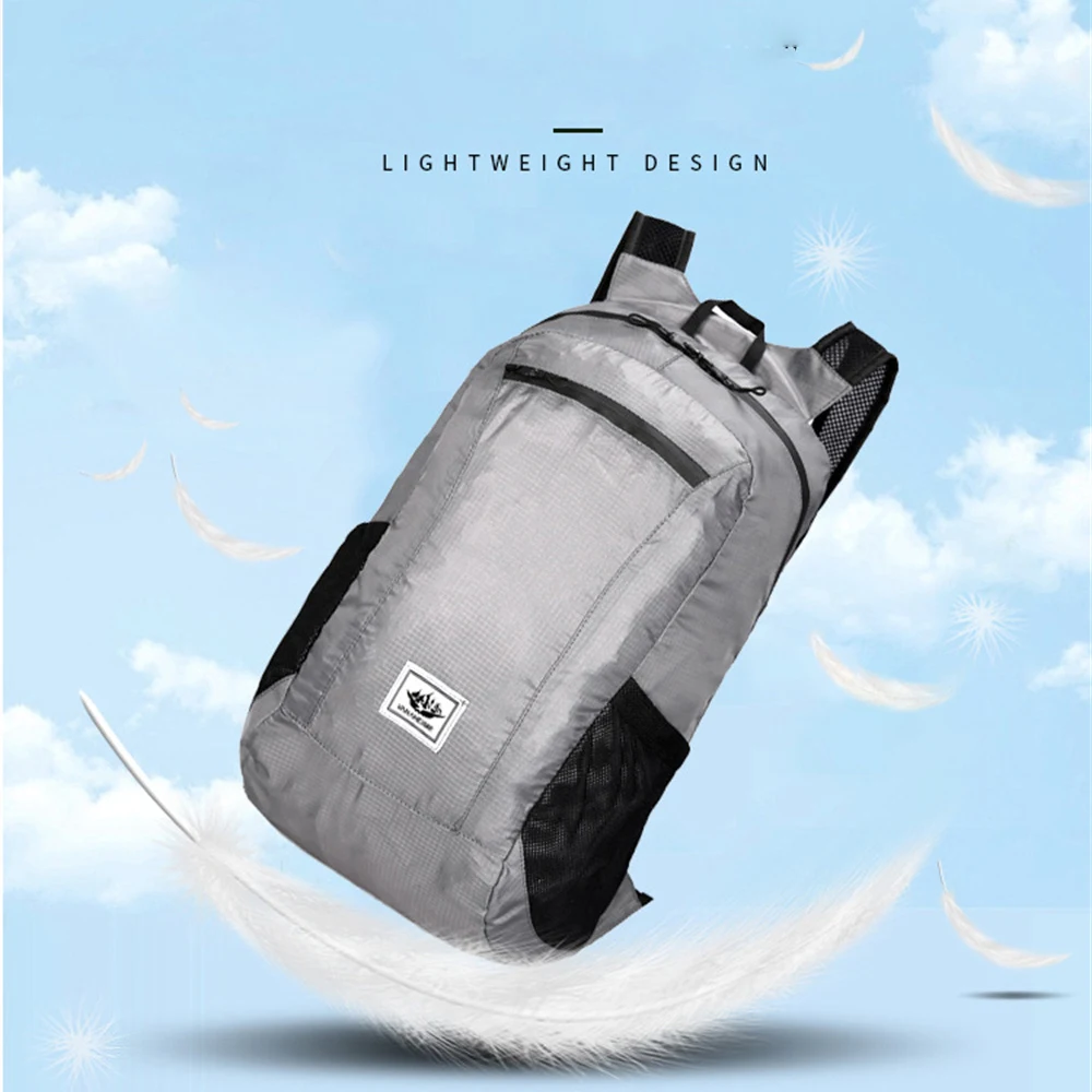 1~8PCS Ľahký Prenosný Skladací Vodotesný Batoh Skladacia Taška Ultralight Vonkajšie Pack pre Ženy, Mužov, Cestovanie Turistika