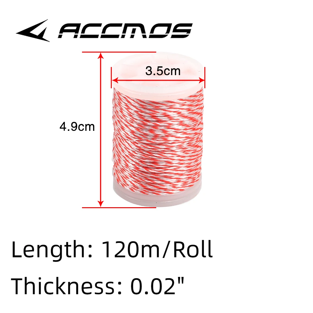 ACCMOS Lukostreľbe Luk string Slúžiace niť 110m/Roll 0,4 mm Hrúbky pre Rôzne Luk string Lukostreľba
