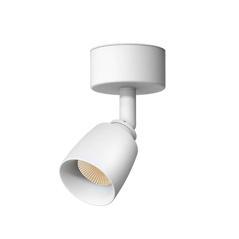 Led Mini Reflektory Povrchovú montáž KLASU Spot Light Nastaviteľný Uhol Stropné Svietidlo Dekorácie Pozadí Nástenné Svietidlá 110V 220V