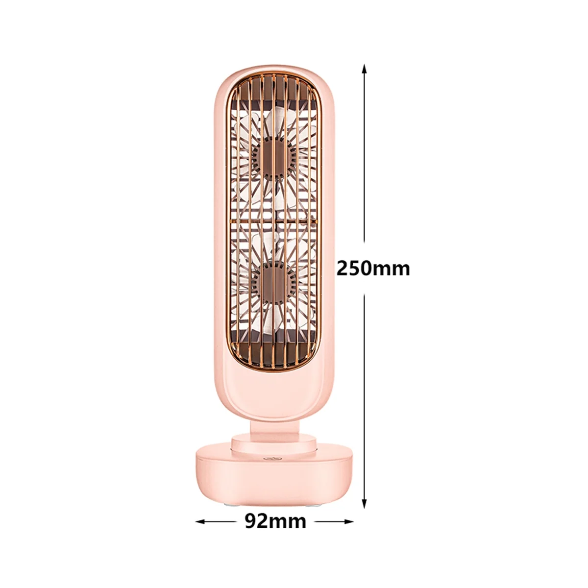 Nový Stojan Mini USB Ventilátor Batérie Nabíjateľné Veža Stolný Ventilátor Typ-C Prenosný Ploche Vzduchu Chladič Štúdia Camping 1